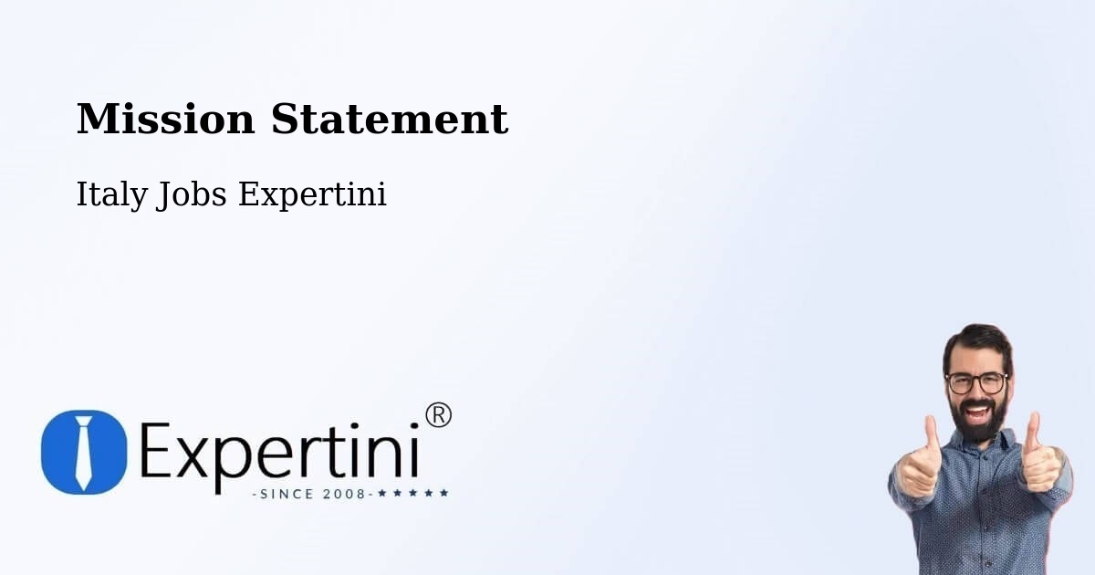 Corporate Mission – Aggius - Italy Jobs Expertini
